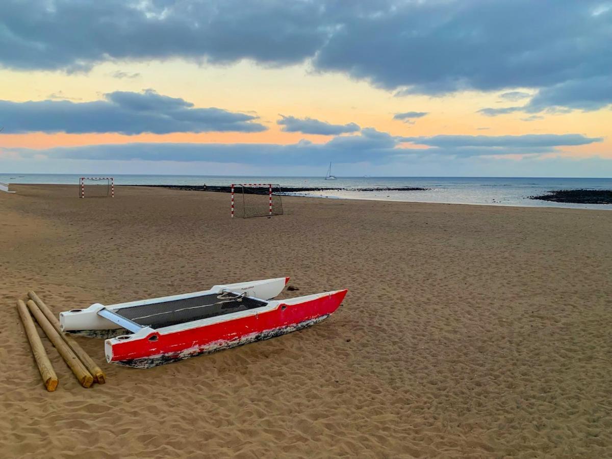Apartamento Tierra, Primera Linea Mar Playa Honda  Buitenkant foto